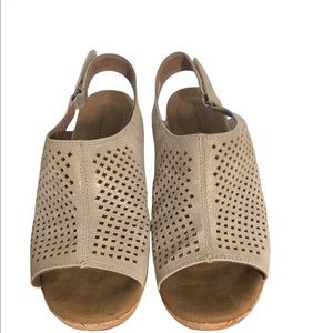 Rockport Women's Briah Perf Sling Wedge Sandal